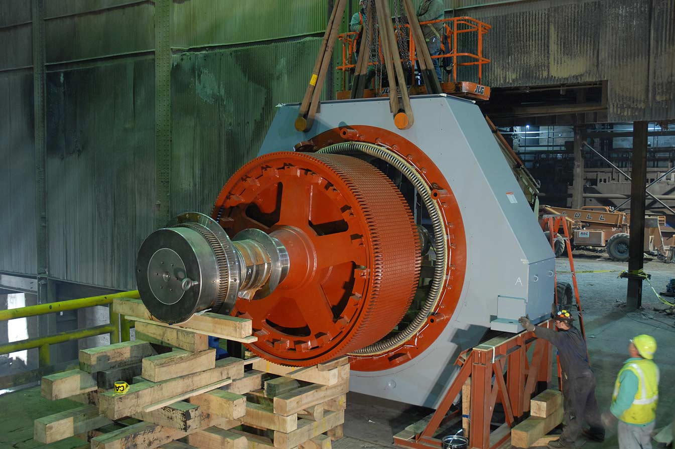Industrial Photographer Electric Factory Motor Photo
